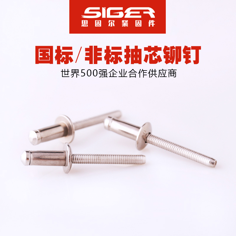 海馬樂(lè )克全不銹鋼抽芯鉚釘
